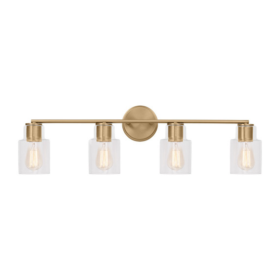 Bathroom Fixtures Four Lights by Visual Comfort Studio ( 454 | DJV1004SB Sayward ) 