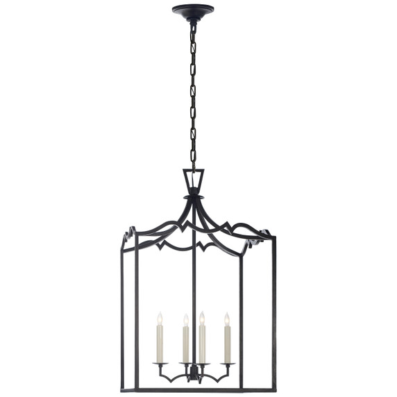 Foyer/Hall Lanterns Open Frame by Visual Comfort Signature ( 268 | CHC 2181AI Darlana Fancy ) 