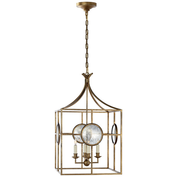Foyer/Hall Lanterns Open Frame by Visual Comfort Signature ( 268 | CHC 2186GI Gramercy ) 