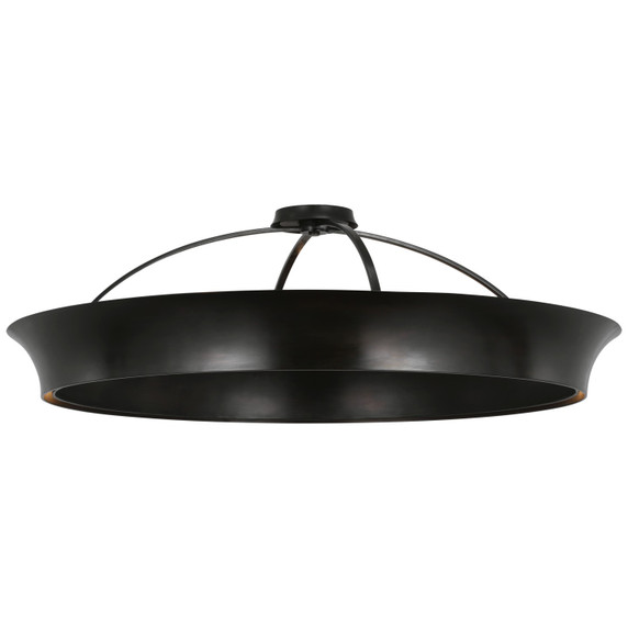 Semi-Flush Mts. Ring Shade/Halo by Visual Comfort Signature ( 268 | TOB 4523AI Garland ) 