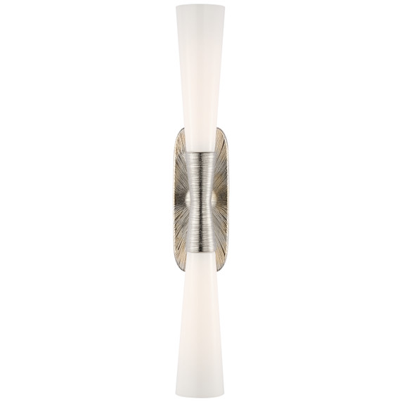 Bathroom Fixtures Two Lights by Visual Comfort Signature ( 268 | KW 2045PN-WG Utopia ) 