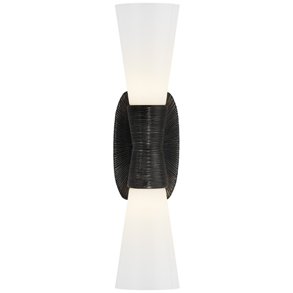 Sconces Double Glass by Visual Comfort Signature ( 268 | KW 2047AI-WG Utopia ) 