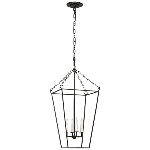 Foyer/Hall Lanterns Open Frame by Visual Comfort Signature ( 268 | MF 5102AI Malloy ) 