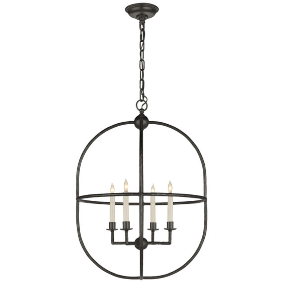 Foyer/Hall Lanterns Open Frame by Visual Comfort Signature ( 268 | CHC 2224AI Desmond Cage ) 