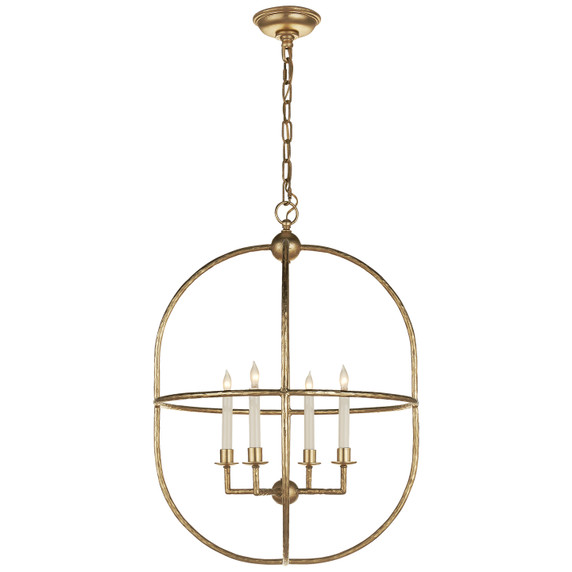 Foyer/Hall Lanterns Open Frame by Visual Comfort Signature ( 268 | CHC 2224G Desmond Cage ) 