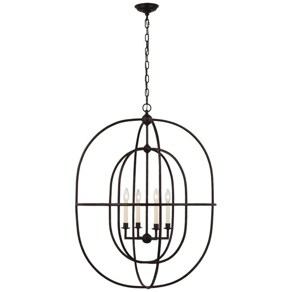 Pendants Open Frame by Visual Comfort Signature ( 268 | CHC 2225AI Desmond Cage ) 