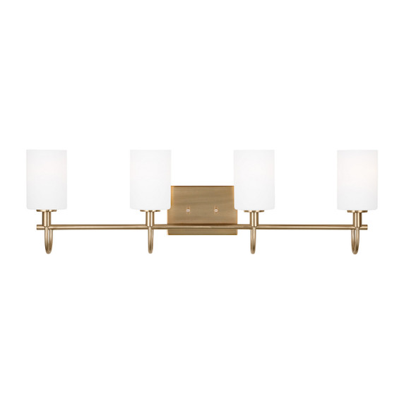 Bathroom Fixtures Four Lights by Visual Comfort Studio ( 454 | 4457104-848 Oak Moore ) 