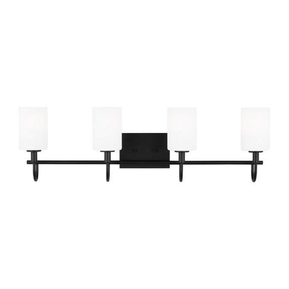 Bathroom Fixtures Four Lights by Visual Comfort Studio ( 454 | 4457104EN3-112 Oak Moore ) 