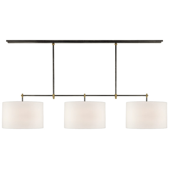 Linear/Island 3 Light Bar by Visual Comfort Signature ( 268 | TOB 5005BZ/HAB-L Bryant ) 
