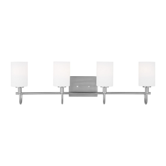 Bathroom Fixtures Four Lights by Visual Comfort Studio ( 454 | 4457104EN3-962 Oak Moore ) 