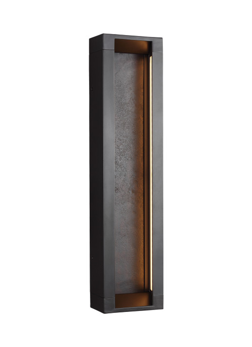 Exterior Wall Mt./Flush by Visual Comfort Studio ( 454 | OL11602ORB-LED Mattix ) 