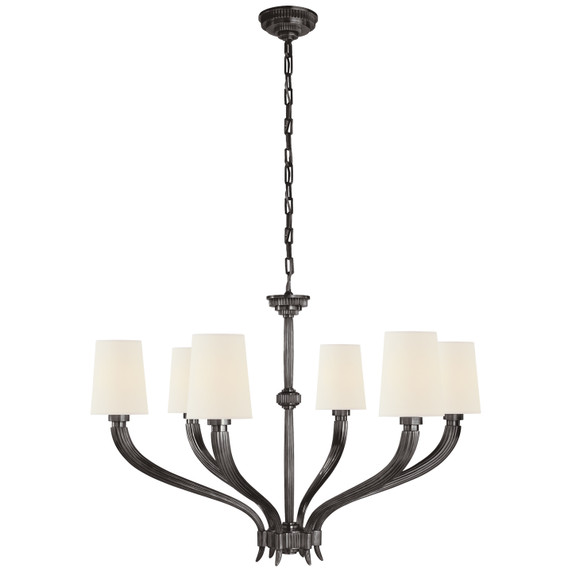 Large Chandeliers Candle by Visual Comfort Signature ( 268 | CHC 2462BZ-L Ruhlmann ) 