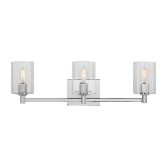 Bathroom Fixtures Three Lights by Visual Comfort Studio ( 454 | 4464203EN-05 Fullton ) 