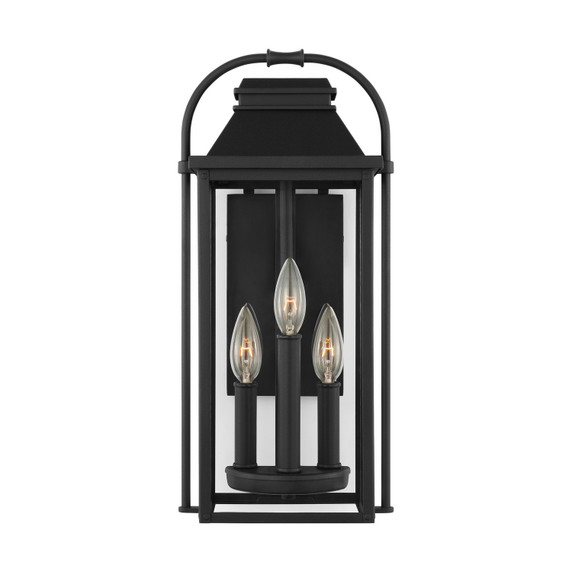 Exterior Wall Mount by Visual Comfort Studio ( 454 | OL13200TXB Wellsworth ) 