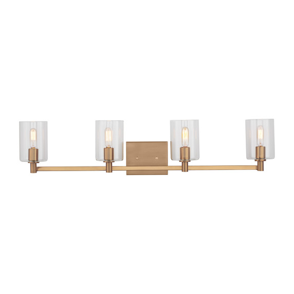 Bathroom Fixtures Four Lights by Visual Comfort Studio ( 454 | 4464204-848 Fullton ) 