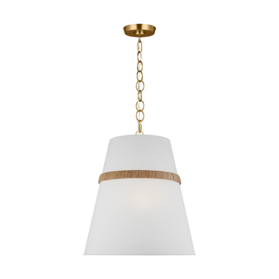 Pendants Fabric Shade by Visual Comfort Studio ( 454 | AP1173RTN Cordtlandt ) 
