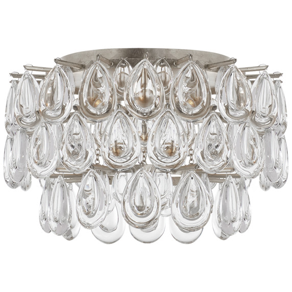 Flush Mounts Glass Down by Visual Comfort Signature ( 268 | ARN 4170BSL-CG Liscia ) 