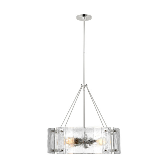 Foyer/Hall Lanterns Glass w/Frame by Visual Comfort Studio ( 454 | AP1234PN Calvert ) 