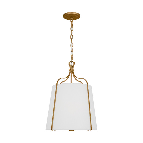Pendants Fabric Shade by Visual Comfort Studio ( 454 | AP1241ADB Leander ) 