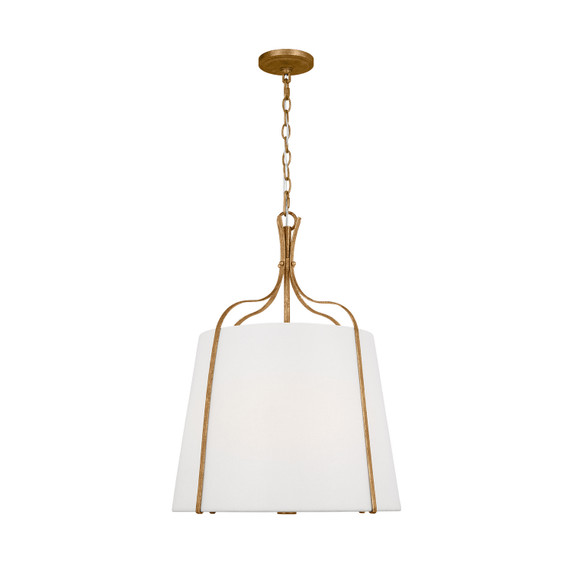 Pendants Fabric Shade by Visual Comfort Studio ( 454 | AP1253ADB Leander ) 