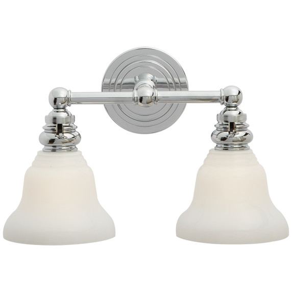 Bathroom Fixtures Two Lights by Visual Comfort Signature ( 268 | SL 2932CH/SLEG-WG Boston ) 