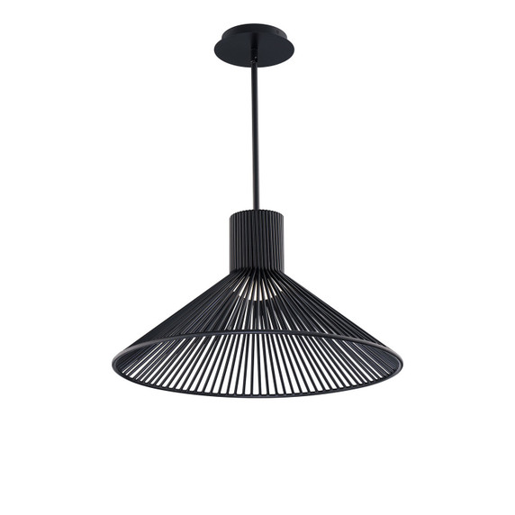 Pendants Metal Shade by W.A.C. Lighting ( 34 | PD-17421-30-BK Cappe ) 