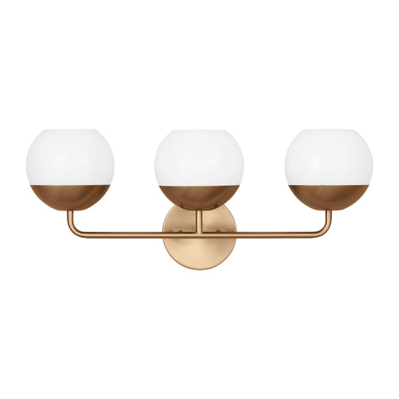 Bathroom Fixtures Three Lights by Visual Comfort Studio ( 454 | 4468103EN3-848 Alvin ) 