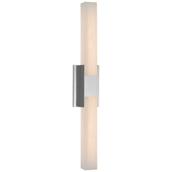 Sconces Double Glass by Visual Comfort Signature ( 268 | KW 2126PN-ALB Covet ) 