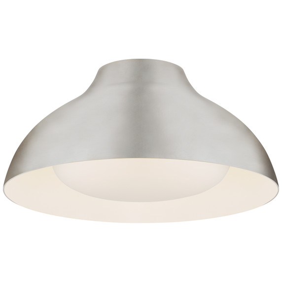 Flush Mounts Metal Shade by Visual Comfort Signature ( 268 | ARN 4350BSL-SWG Agnes ) 