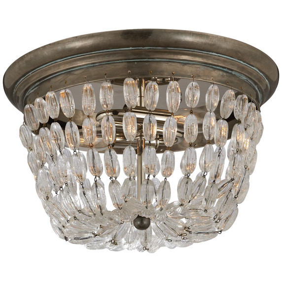 Flush Mounts Bowl Style by Visual Comfort Signature ( 268 | CHC 4207SHS-SG Paris Flea Market ) 