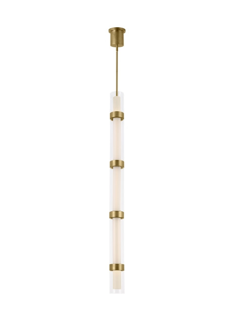 Pendants Glass Down by Visual Comfort Modern ( 182 | 700TDWIT5R-LED930 Wit ) 