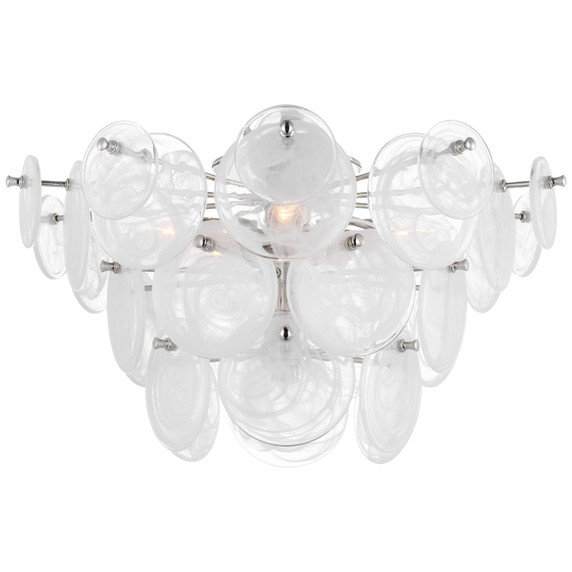 Flush Mounts Multi-Port/Cluster by Visual Comfort Signature ( 268 | ARN 4451PN-WSG Loire ) 