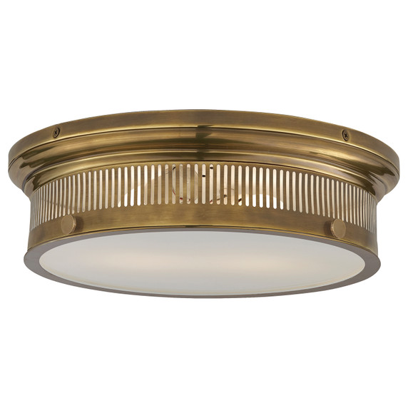 Flush Mounts Bowl Style by Visual Comfort Signature ( 268 | CHC 4392AB-WG Alderly ) 