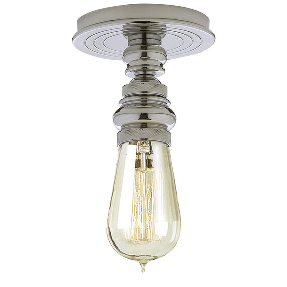Flush Mounts Exposed Lamps by Visual Comfort Signature ( 268 | SL 5001PN Boston ) 