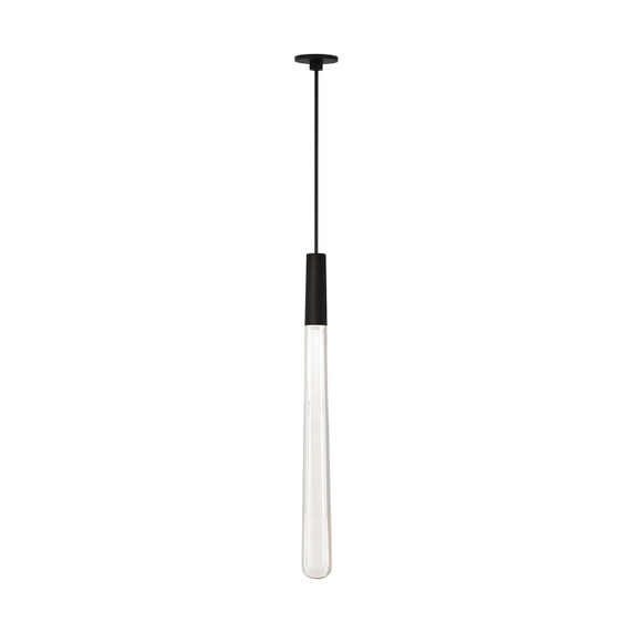 Mini Pendants Glass Down by Visual Comfort Modern ( 182 | 700TRSPAPYLC1PB-LED930 Pylon ) 