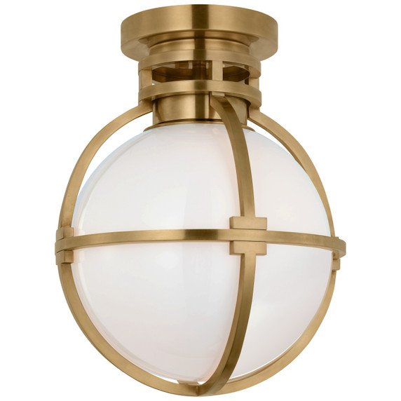 Flush Mounts Cage Style by Visual Comfort Signature ( 268 | CHC 4483AB-WG Gracie ) 