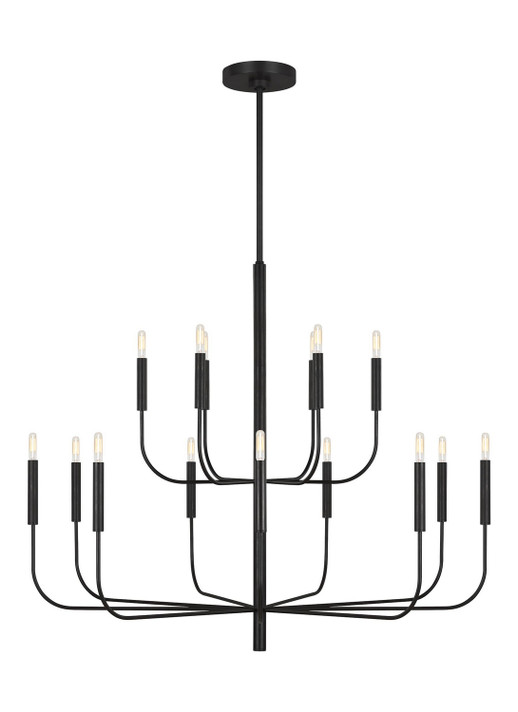 Large Chandeliers Candle by Visual Comfort Studio ( 454 | EC10015AI Brianna ) 
