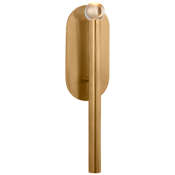 Sconces Single Candle by Visual Comfort Signature ( 268 | KW 2281AB-CG Rousseau ) 