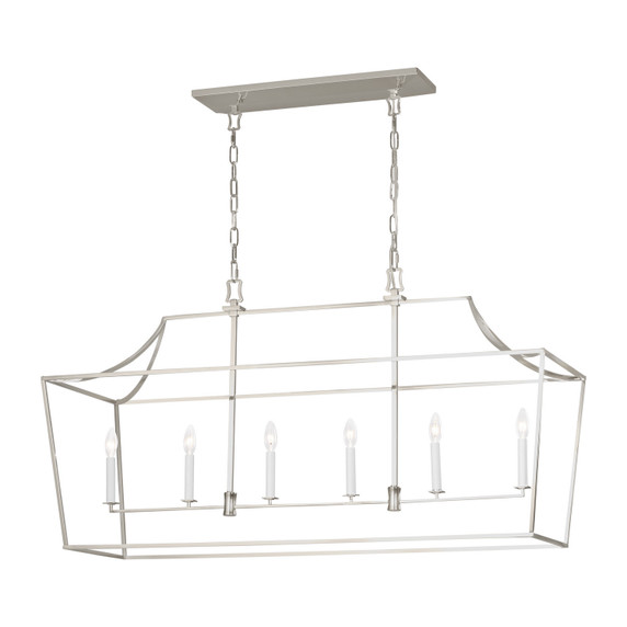 Linear/Island 4 Light + by Visual Comfort Studio ( 454 | CC1036PN Southold ) 