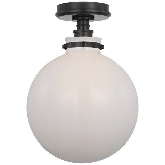 Flush Mounts Glass Down by Visual Comfort Signature ( 268 | CHC 4526BZ-WG Parkington ) 