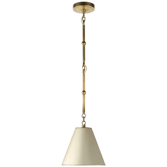 Mini Pendants Glass Down by Visual Comfort Signature ( 268 | TOB 5089HAB-AW Goodman ) 