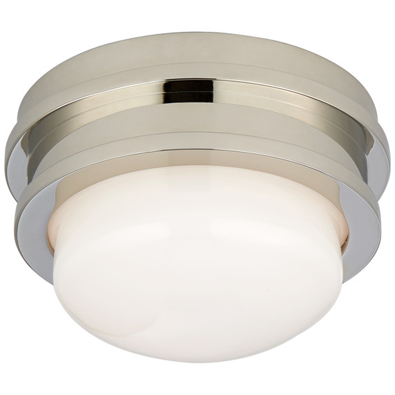 Flush Mounts Bowl Style by Visual Comfort Signature ( 268 | CHC 4600PN-WG Launceton ) 