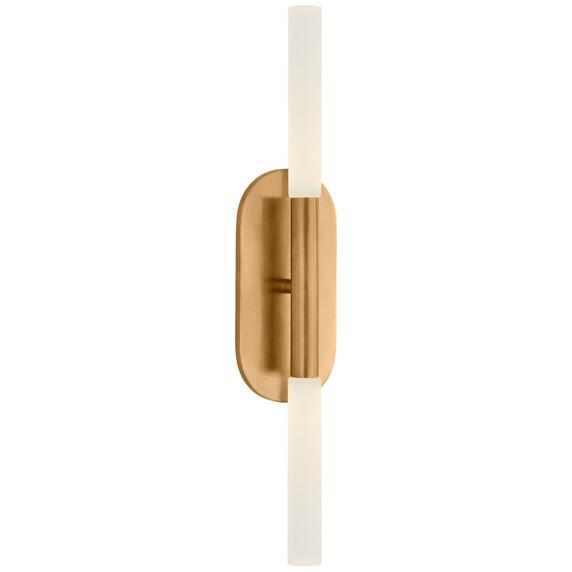 Bathroom Fixtures Cylindrical / Linear by Visual Comfort Signature ( 268 | KW 2282AB-EC Rousseau ) 