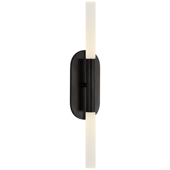Bathroom Fixtures Cylindrical / Linear by Visual Comfort Signature ( 268 | KW 2282BZ-EC Rousseau ) 