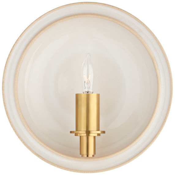 Sconces Single Candle by Visual Comfort Signature ( 268 | CS 2605IVO Leeds ) 