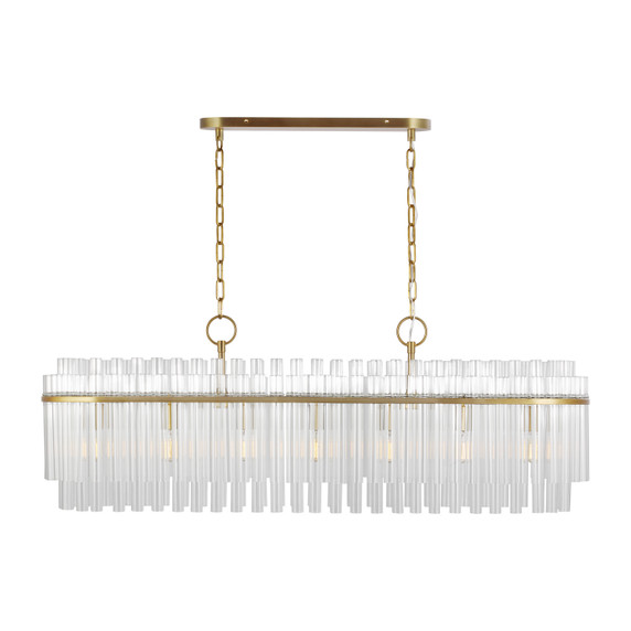 Linear/Island 4 Light + by Visual Comfort Studio ( 454 | CC1307BBS Beckett ) 