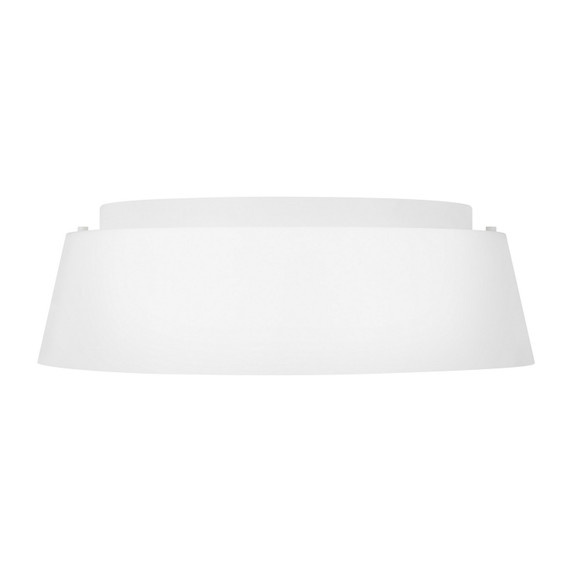 Flush Mounts Drum Shade by Visual Comfort Studio ( 454 | EF1003MWT Asher ) 