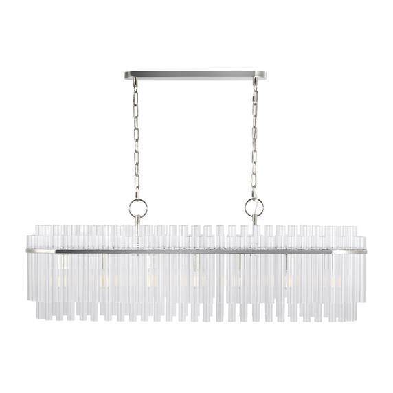 Linear/Island 4 Light + by Visual Comfort Studio ( 454 | CC1307PN Beckett ) 