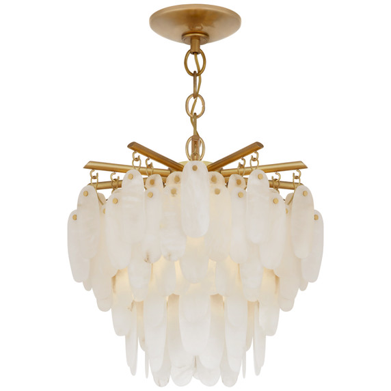 Mini Chandeliers Glass Shade by Visual Comfort Signature ( 268 | CHC 4911AB-ALB Cora ) 