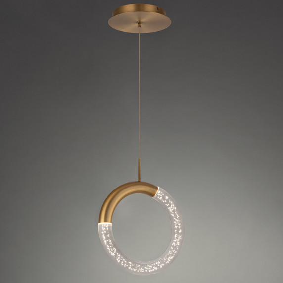 Mini Pendants Cable by W.A.C. Lighting ( 34 | PD-27308-AB Ringlet ) 